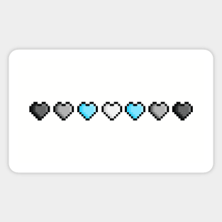 Pride Pixel Hearts Sticker